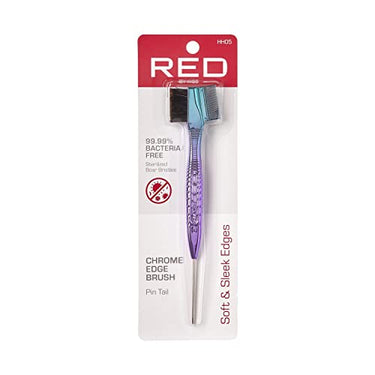 Red by Kiss Chrome Edge Brush with Pin Tail – HH05 - ANNS BEAUTY SUPPLY